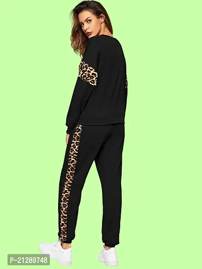 Elite  Cotton Blend  Tracksuit For Women-thumb2