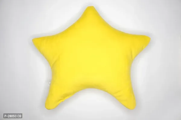 Yellow Star Shape Soft Pillow Smiley Face Cushion-thumb2