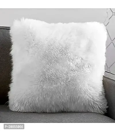 Fur Square Cushion Pillow for Sofa , Chair , Decoration , Kids Room , Baby , car Decoration