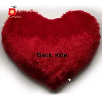 Heart shape cushion Love pillow fur cushion pillow pack of 1-thumb2