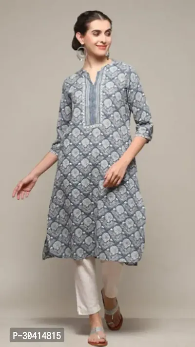 Fancy Crepe Kurtas For Women-thumb0