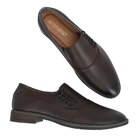 Stylish Fancy Synthetic Solid Formal Shoes For Men