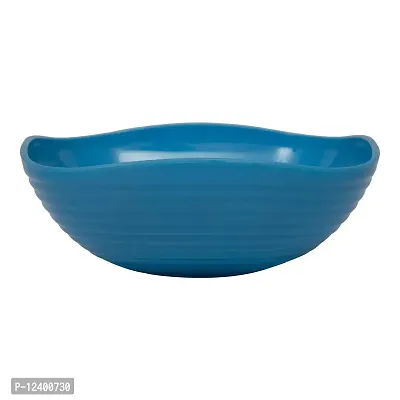 Homray Plastic Bowl, 1.2-Litre, Set of 3, Blue