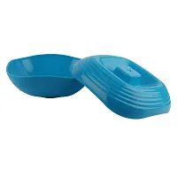 Homray Plastic Bowl, 1.2-Litre, Set of 2, Blue-thumb2