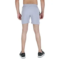 Buttons & Bows Men's Latest Relax fit/Dry Fit Shorts/Knickers with 02 Zip Pocket,/Light Weight Quick Dry/Regular Fit/Machine Wash -01 Piece (M, LGrey)-thumb4