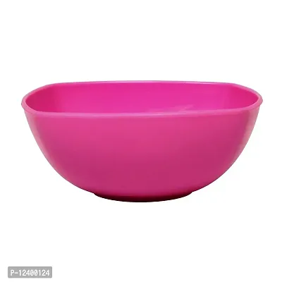 Homray Plastic Bowl, 350ml, Set of 12, Pink-thumb4