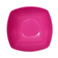 Homray Plastic Bowl, 350ml, Set of 12, Pink-thumb4