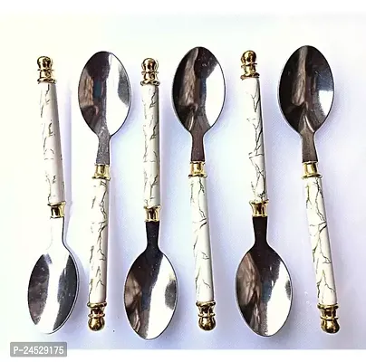 Sip in Style: Stainless Steel Tea Spoon Set - Versatile 12cm Small Spoons for Tea, Coffee, Sugar, and More