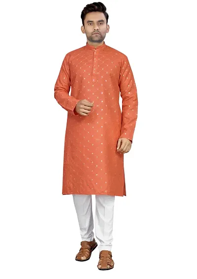 Stylish Embellished Kurtas For Men