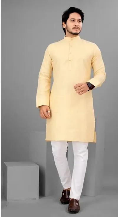 Stylish Off Embellished Kurtas For Men