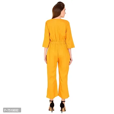 pkyenterprises Women And Girls' Knee Length Jumpsuit.-thumb3