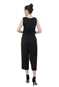 Milkyway trendywomen'sBlack Rayon Jumpsuit-thumb1