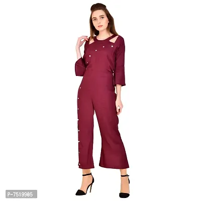 pkyenterprises Women And Girls' Knee Length Jumpsuit.-thumb4