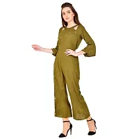 pkyenterprises Women And Girls' Knee Length Jumpsuit.-thumb3