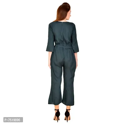 pkyenterprises Women And Girls' Knee Length Jumpsuit.-thumb3