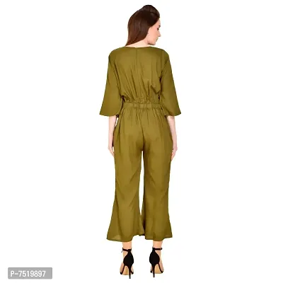 pkyenterprises Women And Girls' Knee Length Jumpsuit.-thumb3