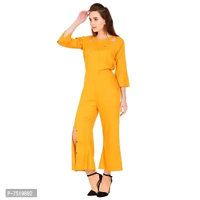 pkyenterprises Women And Girls' Knee Length Jumpsuit.-thumb4