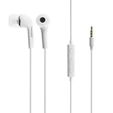 Stylish White In-ear Wired USB Headsets With Microphone