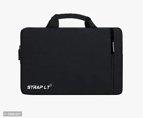 Corfortable Black Nylon Laptop Sleeve Handbag