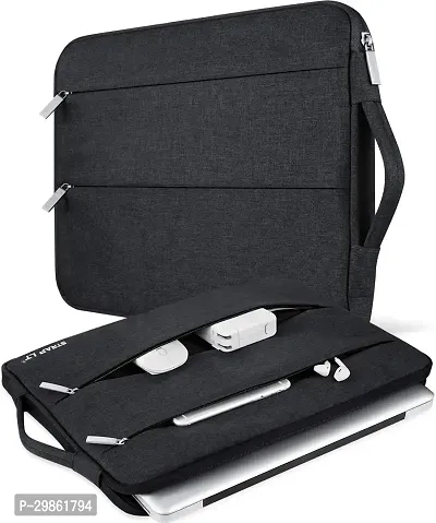 Corfortable Black Nylon Laptop Sleeve Handbag