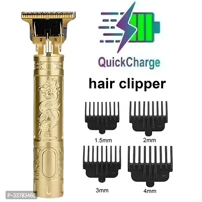 Trending Vintage T9 Engarving Hair Head Shaver 180 min Runtime Trimmer (Gold)