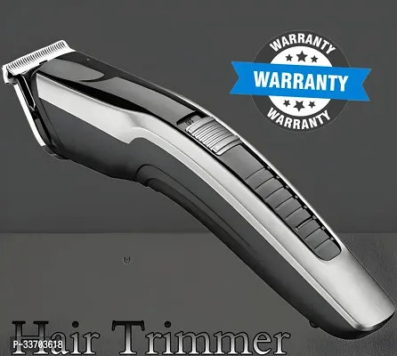 Hair Trimmer AT-538 Beard and Hair Clipper Trimmer 6 Trimmer 45 min Runtime 4 Length Settings  (Black)-thumb0