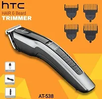 HTC 538 Trimmer Fully Waterproof Trimmer 120 min Runtime 4 Length Settings  (Black)-thumb2