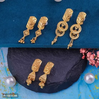 Elegant Alloy Earrings for Women-thumb0