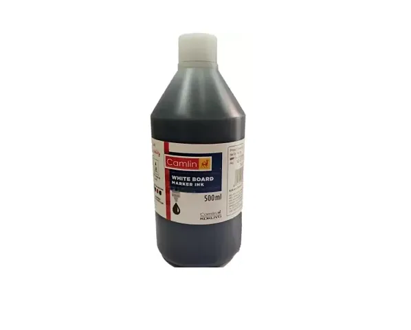 Camlin WHITE BOARD MARKER INK 500 ML PACK OF 1 500 ml Marker Refill  (Black)