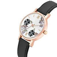 Classic Design Multicolor Dial Leather Belt Analog Combo Watch for Girls and Women Pack Of 2-thumb2