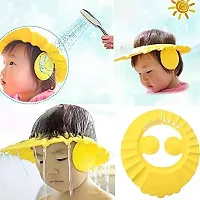 Adjustable Bathing Baby Shower Hair Wash Cap/ Baby Bath Shower Protection (Baby Cap)-thumb1