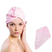 Hair Towel Wrap Absorbent Towel Hair-Drying Quick Dry Shower Caps Bathrobe Magic Hair Warp Towel Super Quick-Drying Microfiber Bath Towel Hair Dry Cap Sal-thumb1