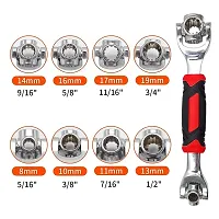 Tiger Wrench  Universal 48 in 1 Socket Wrench Multifunction Wrench Tool With 360 Degree Rotating Head Magnetic Spanner Tool for Home and Car Repair Tool Works.-thumb3