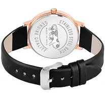 New Fancy Leather Belt Analog Watch For Women-thumb2