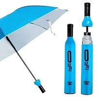 Folding Bottle Umbrella Outdoor Multi use (Random Color)-thumb3