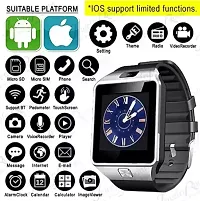 DZ09 Original 4G Sim Watch, 1.54 HD Display, Camera, Upto 32GB Storage Smartwatch-thumb2