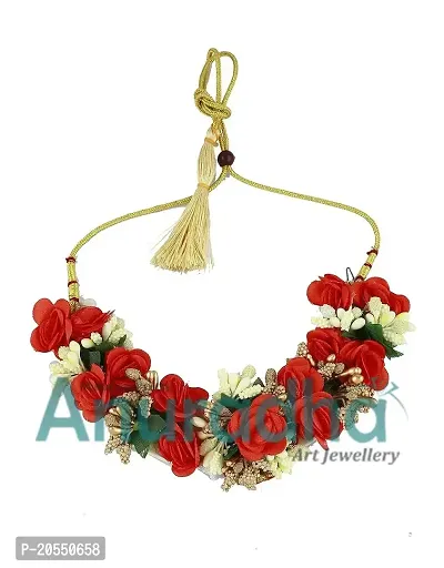 Anuradha art hot sale flower jewellery