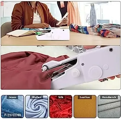 Sewing Machine Electric Handheld Mini Handy Stitch Portable Needlework Cordless Handmade DIY Tool Clothes Portable.-thumb5