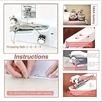 Sewing Machine Electric Handheld Mini Handy Stitch Portable Needlework Cordless Handmade DIY Tool Clothes Portable.-thumb1