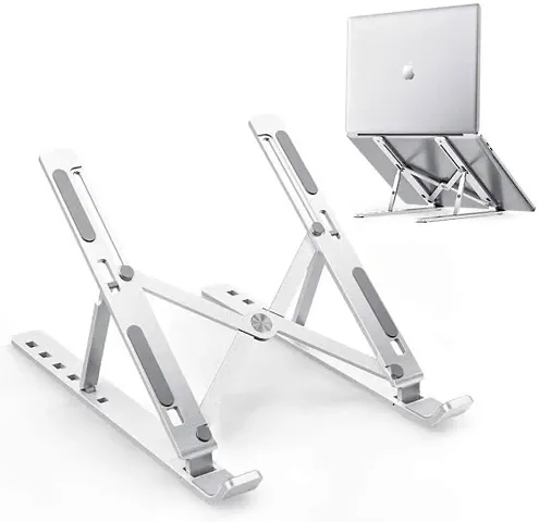 Aluminum Alloy Adjustable Portable Foldable Ergonomic Tablet Laptop Stand