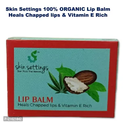 SKIN SETTING 100% ORGANIC LIP BALM 10g-thumb2