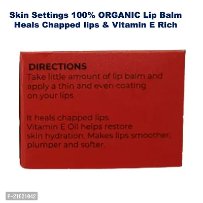 SKIN SETTING 100% ORGANIC LIP BALM 10g-thumb4