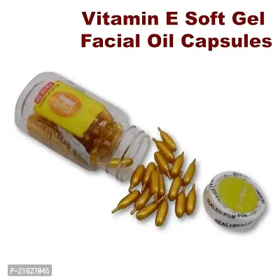 Vitamin E Soft Gel Facial Capsules (60 caps)-thumb2