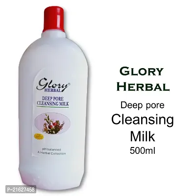 Glory Herbal Deep Pore Cleansing Milk 500ml-thumb0