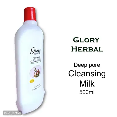 Glory Herbal Deep Pore Cleansing Milk 500ml-thumb3