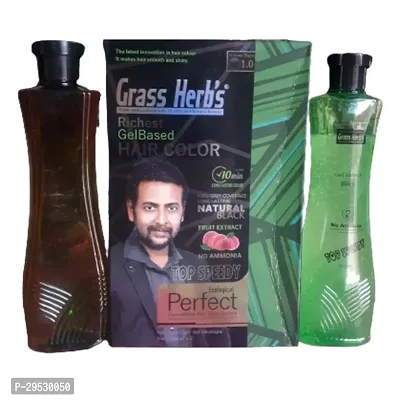 Grass Herbs Natural Black Hair Dye