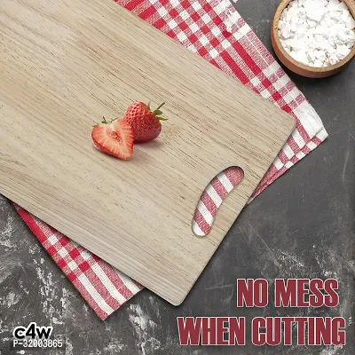 Wooden Cutting Board Dishwasher Safe Pack of 1-thumb2