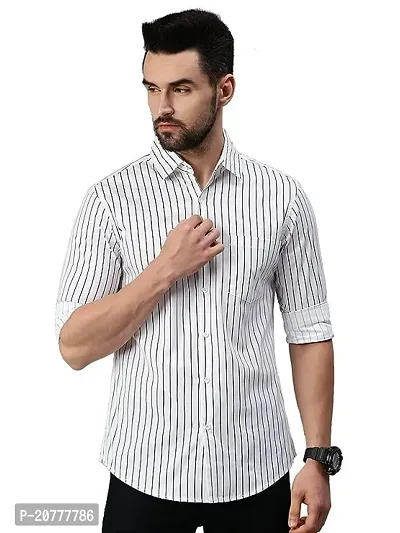 Stylish Fancy Designer Acrylic Regular Fit Long Sleeves Casual Shirts For Men