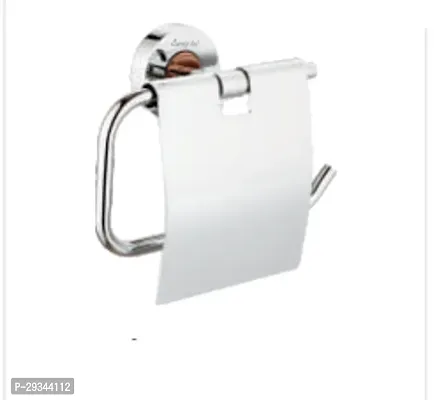 LUXIRIOUS AND HIGH QUALITY  PAPER HOLDER WITH FLAP FOR YOUR BATHROOM-thumb0