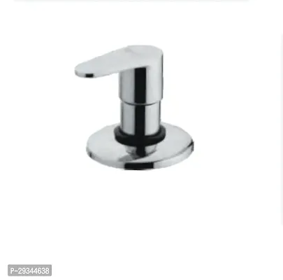 LUXIRIOUS AND HIGH QUALITY  EXPOSED PART KIT OF FLUSH COCK WITH SLEEVE HANDLE AND ADJUSTABLE WALL FLANG FOR YOUR BATHROOM-thumb0